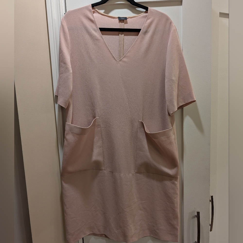 Joseph Sheath Dress In Blush,42